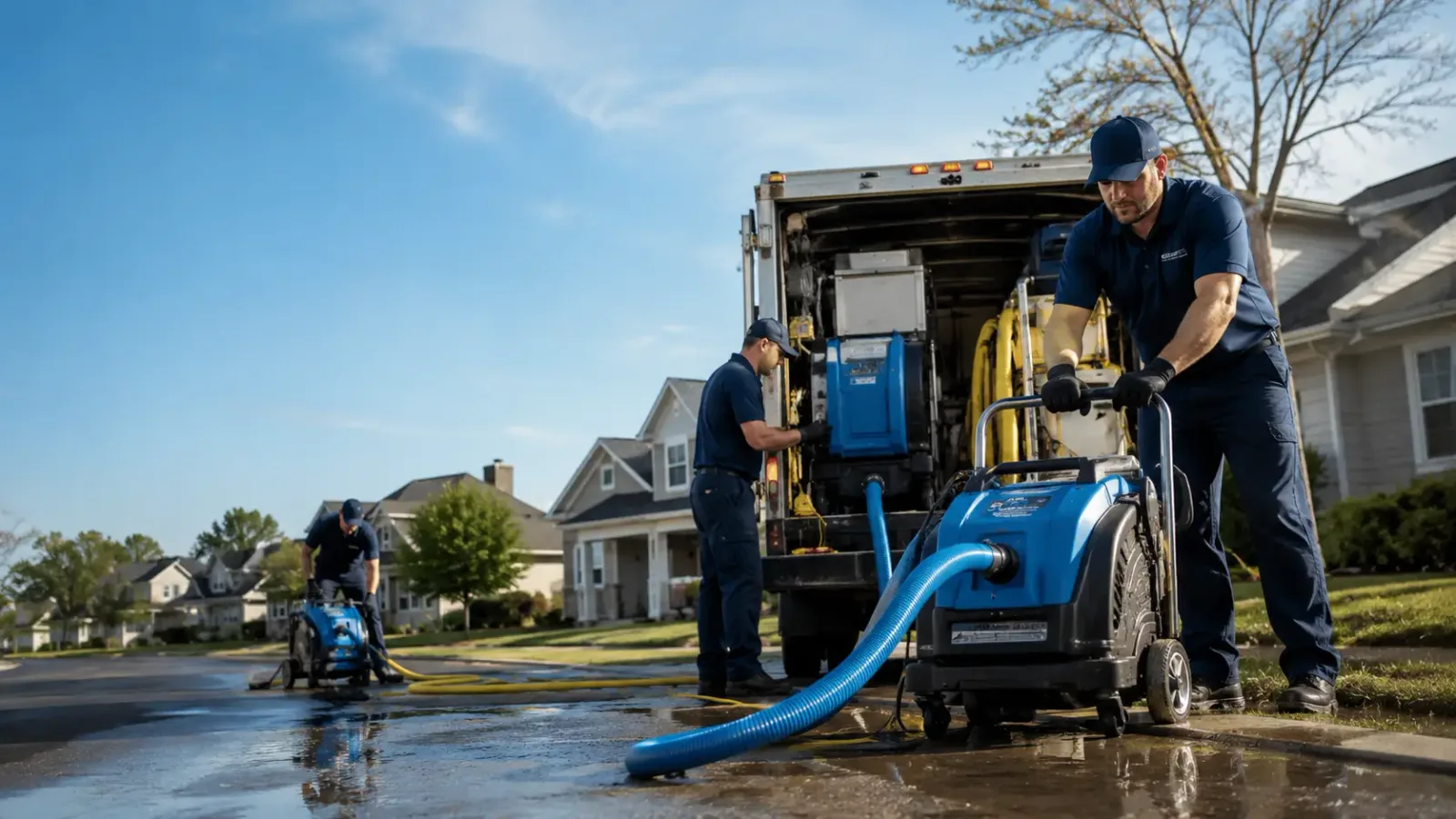 Flood Damage Cleanup in Scotland, PA